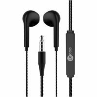 Fone de Ouvido Lecoo EH104 Preto c/ Microfone