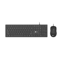 Kit Teclado e Mouse Lecco CM102 Preto