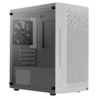 Gabinete M-ATX Aercool Trinity Branco c/ Lateral em Vidro Temperado