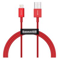 Cabo USB Iphone Lightning Baseus 1.0m 2.4A Vermelho
