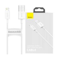 Cabo USB para Iphone Lightning 2.0 2.4A Branco Baseus