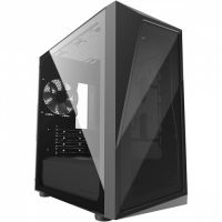 Gabinete M-ATX Coolermaster CMP320L Preto c/ Lateral em Vidro