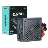 Fonte ATX 500w Vinik Gamer Dash s/ Cabo Fora
