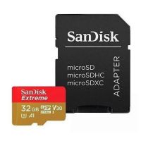 Carto de Memria Micro-SDXC 32Gb c/ Adaptador p/ SD Card Sandisk Extreme