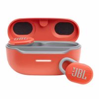 Fone de Ouvido JBL Endurance Race c/ Microfone Vermelho/Cinza