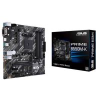 Placa Me AM4 M-ATX Asus Prime B550M-K DDR4 HDMI/VGA c/ Slot M.2