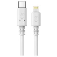 Cabo USB-C para Iphone Lightning Elg 2m Branco