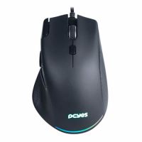 Mouse USB Gamer Pcyes Zyron Preto c/ Led RGB