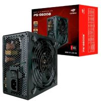 Fonte ATX 600w C3 Tech PS-G600B Bronze s/ Cabo de fora C/ PFC Ativo