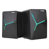 Caixas de Som Vinik Gamer Star Preta 6W RGB