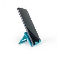 Suporte de Mesa Universal p/ Celular Flip Azul Reliza