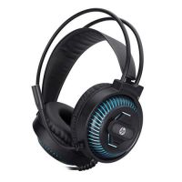 Headphone HP DHE-8001U Preto c/ Microfone (USB)