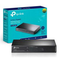 Swtich 8P 10/100/1000 c/ 4P Poe+ TL-SG1008P Tp-Link