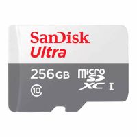Carto de Memria Micro-SDXC 256Gb c/ Adapt. p/ SD Card Sandisk Classe 10
