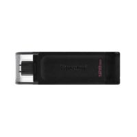 Pen Drive 128Gb Kingston Datatraveler 70 USB-C 3.2 Preto