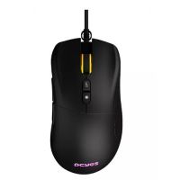 Mouse USB Gamer Pcyes Gaius Preto c/ Led RGB