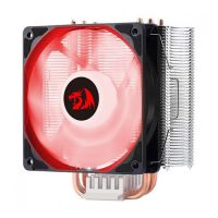 Cooler Proc.Socket Intel 1150/1151/1155/1200/1366/1700 Amd AM3+/AM3/AM4+/AM4 Buri c/ Led Vermelho