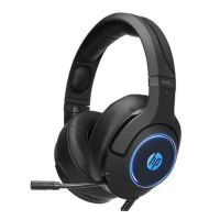 Headset Hp Gamer DHE-8003 Preto c/ Microfone c/ Led (USB)