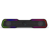 Soundbar HP DHE-6002 Preta c/ Led RGB 6W RMS