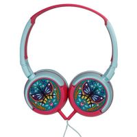 Headphone Oex HP-306 Kids Butterfly Azul Tiffany/Rosa/Verde
