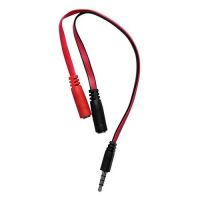 Adaptador CAbo Conversor de Audio P3 M x 2 P2 F Oex