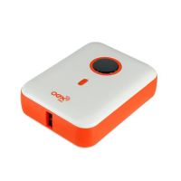 Bateria Portátil USB Power Bank 10000Mah Style Branco/Laranka Oex