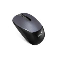 Mouse USB s/ Fio Genius Blue Eye NX-7015 Cinza Metalizado