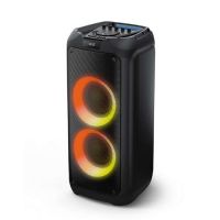 Caixa de Som Philips Party Bluetooth c/ USB/P2/P10/TF 1300w c/ Controle Preto