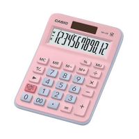 Calculadora de Mesa Casio MX-12B-PKLB Rosa/Azul Claro
