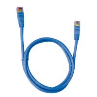 Patch Cord CAT6 50cm Pluscable Azul