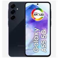 Telefone Celular Smartphone Samsung Galaxy A55 5G Dual Chip 128Gb Azul Escuro Tela 6.6