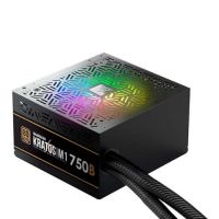 Fonte ATX 750w Gamdias Kratos M1-750B 80 Plus Bronze s/ Cabos Fora c/ Led RGB