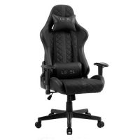Cadeira Level LV-C03BN Gamer c/ Reg. Altura Preta