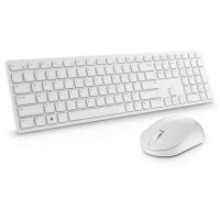 Kit Teclado e Mouse Sem Fio Dell KM5221W Branco