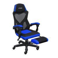 Cadeira Vinik Gamer Rocket c/ Regulagem de Altura Preta/Azul
