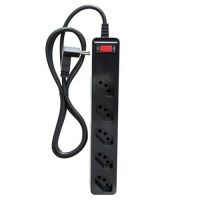 Filtro de Linha 5 Tomadas Iclamper Preto c/ DPS