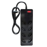 Filtro de Linha 8 Tomadas Iclamper Preto c/ DPS