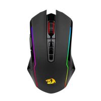 Mouse USB s/ Fio Redragon Gamer Nix Preto c/ Led