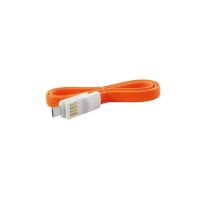 Cabo USB Macho X USB-C Macho Laranja 50cm Oex