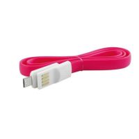 Cabo USB Macho X USB-C Macho Rosa 50cm Oex
