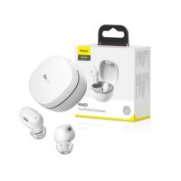 Fone de Ouvido Bowie WM01 Bluetooth s/ Fio Branco Baseus