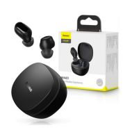 Fone de Ouvido Bowie WM01 Bluetooth s/ Fio Preto Baseus