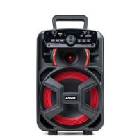 Caixa de Som Amvox ACA 221 Gigante II Bluetooth c/ USB/P10 Preto
