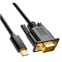 Cabo Conversor USB-C M x VGA M 1,8m Comtac