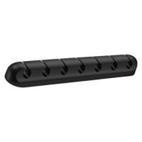 Organizador de Cabos Clip (7 Posições) 5mm FK2330 Fortrek Preto
