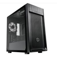 Gabinet Atx Torre Coolermaster Elite 300 Preto c/ Lateral em Vidro s/ Fonte