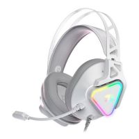 Headset Redragon Gamer Cadmus 7.1 Branco c/ Microfone (USB)
