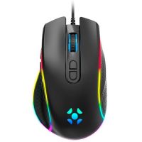 Mouse USB Gamer Fortrek Cruiser Preto c/ Led RGB