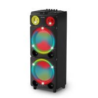 Caixa de Som Philips Party Bluetooth c/ USB/P2/P10/TF 2400w c/ Controle Preto