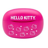 Fone de Ouvido Hello Kitty Bluetooth s/ Fio c/ Microfone Rosa Pink Letron